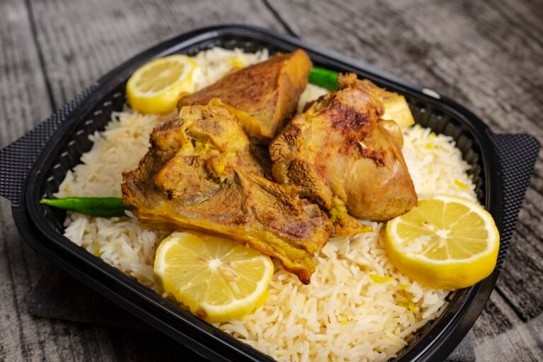 طبق لحم حنيذ (كبير)